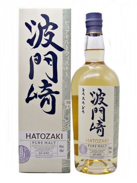 hatozaki japanese whisky pure malt 70cl