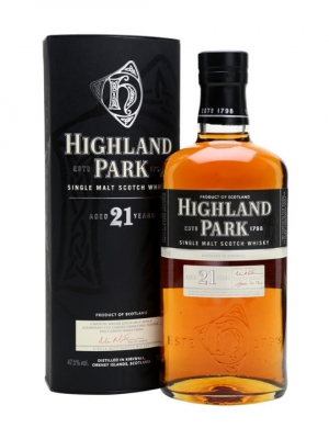 Highland Park 21 Year Old Single Malt Scotch Whisky 70cl