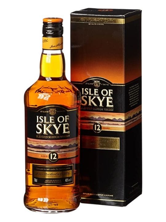 isle of skye 12 yo whisky 70cl