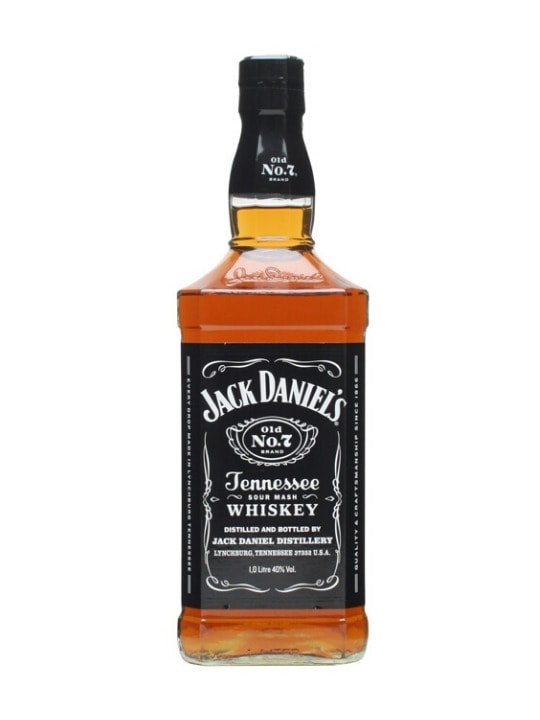 jack daniels black label tennessee whiskey 100cl