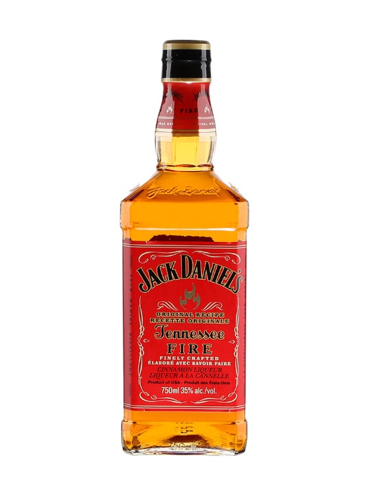 jack daniels fire tennessee whiskey 70cl