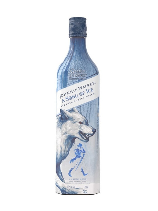 johnnie walker whisky a song of ice game of thrones 70cl