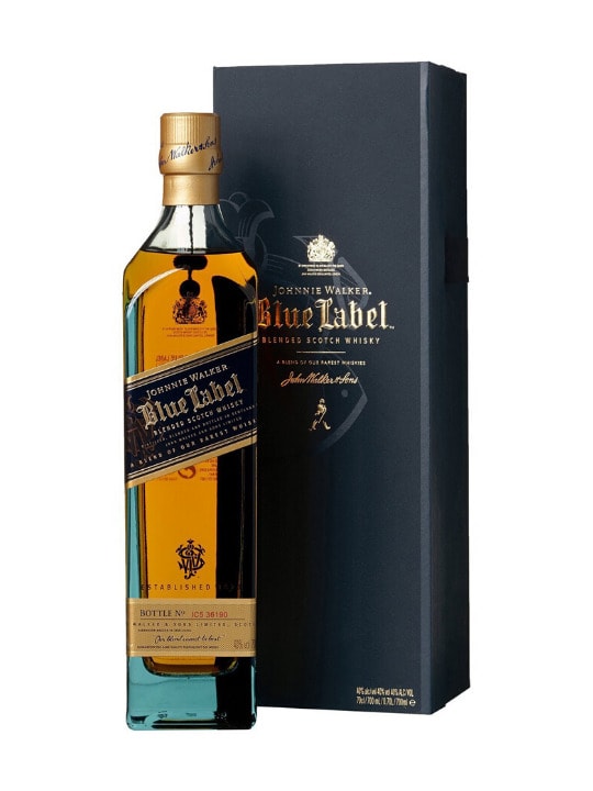 johnnie walker whisky blue label 70cl