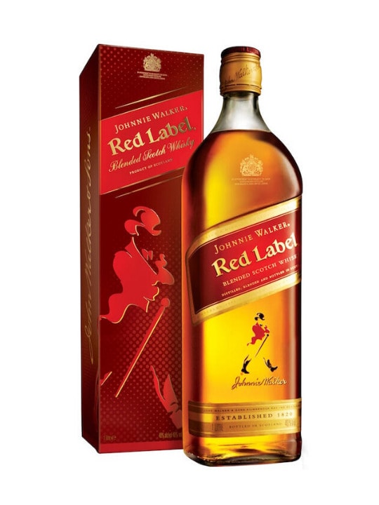 johnnie walker whisky red label blended scotch 100cl