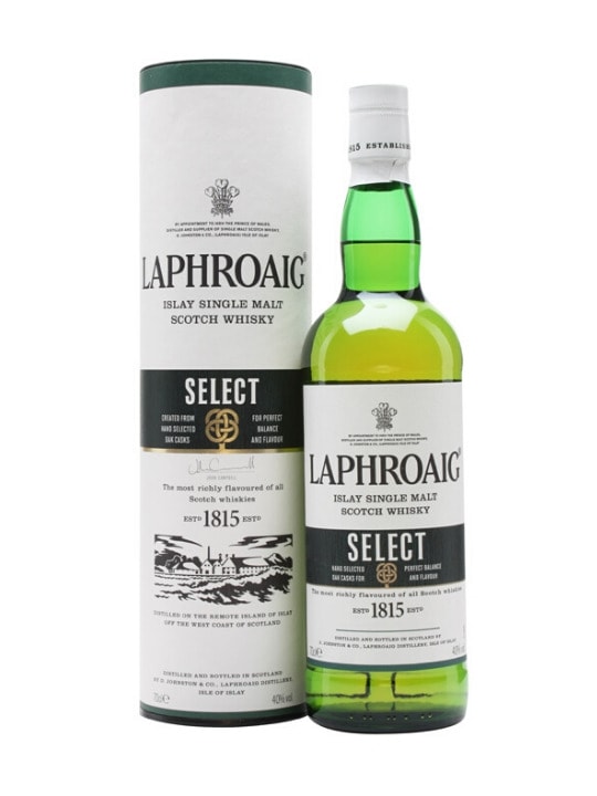 laphroaig select single malt whisky 70cl
