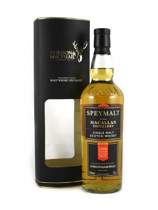 macallan speymalt 2006 bottled 2015 43 single malt whisky 70cl
