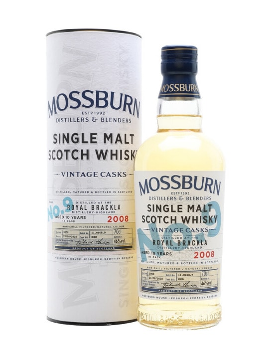 mossburn casks no 9 royal brackla single malt scotch whisky 70cl