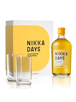 Nikka Days 70cl Coffret with glass set 70cl