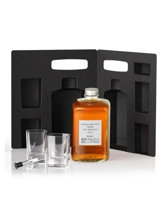 nikka from the barrel 2 glasses pourer 50cl