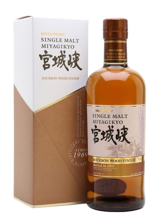 nikka miyagikyo bourbon wood finish 70cl