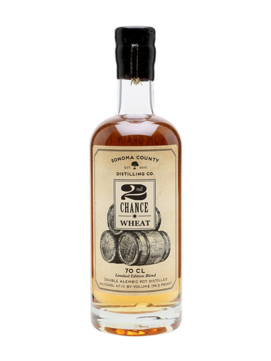 Sonoma County 2nd Chance Wheat Whiskey 70cl