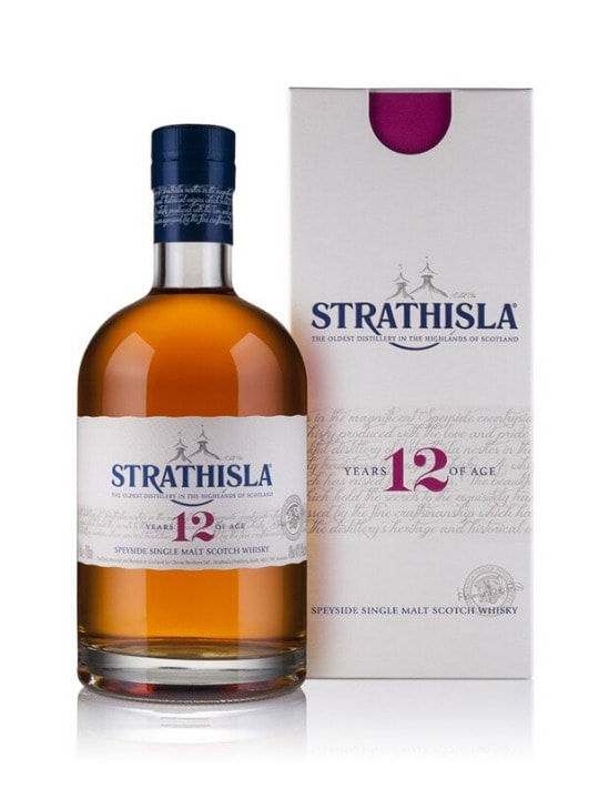 strathisla 12 yo single malt whisky 70cl