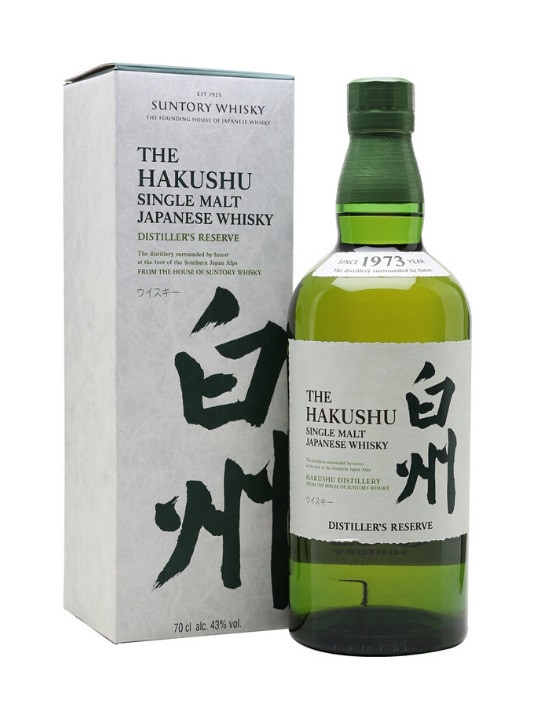 suntory hakushu distiller reserve 70cl