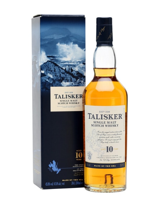 talisker 10 yo single malt scotch whisky 70cl