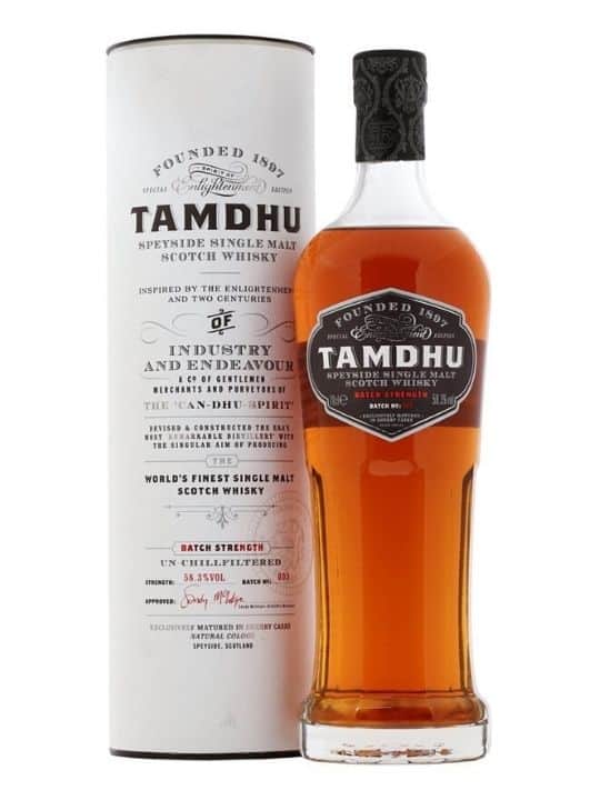 tamdhu batch strenght 58.8 speyside single malt whisky 70cl