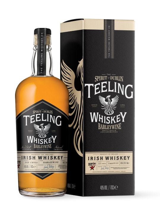 teeling barlewine irish whiskey 70cl