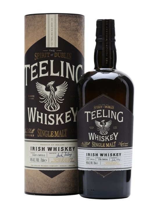teeling single malt irish whiskey 70cl
