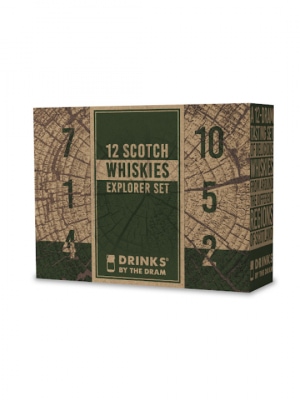 12 Days Of Scotch Whisky 36cl Advent Calendar Miniature set