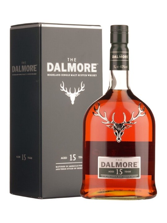 the dalmore 15 yo single malt whisky 70cl