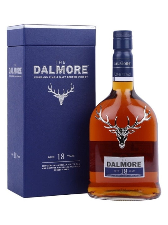 the dalmore 18 yo single malt whisky 70cl