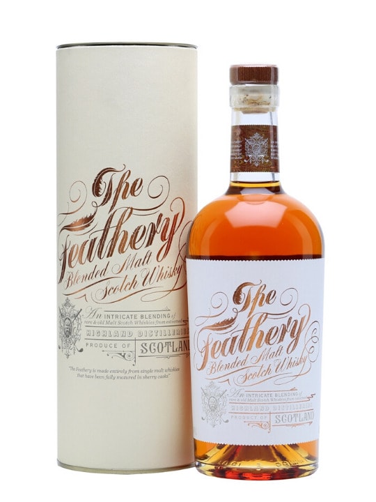 the feathery blended malt whisky 70cl