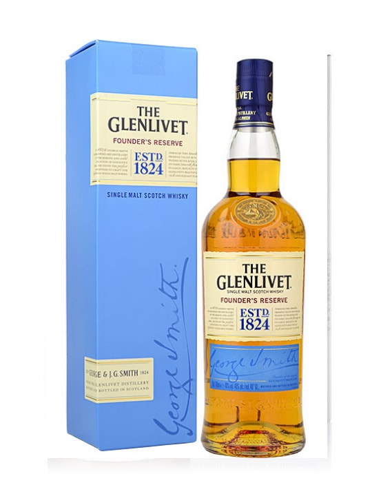 the glenlivet founders reserve single malt whisky 70cl