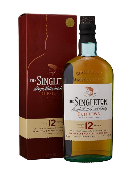 the singleton dufftown 12 yo single malt scotch whisky 70cl