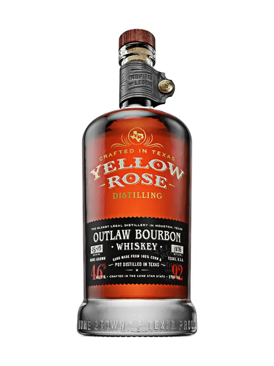 yellow rose outlaw bourbon 70cl