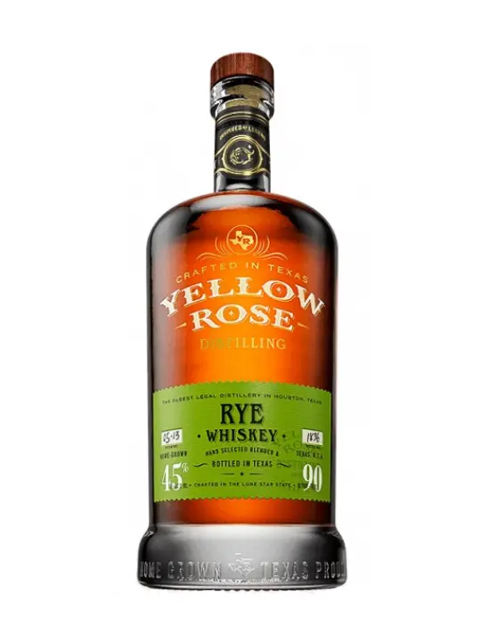 yellow rose rye premium american whiskey 70cl