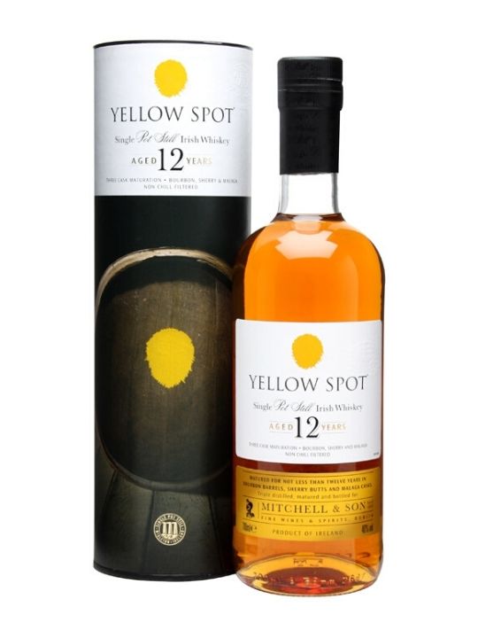 yellow spot 12 yo single pot still irish whiskey 70cl