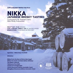 Homepage 10 Nikka Whisky Tasting 9th October