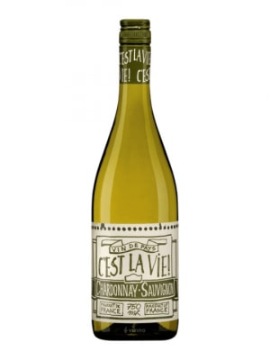 C’est la Vie Chardonnay/Sauvignon Blanc 2019 75cl