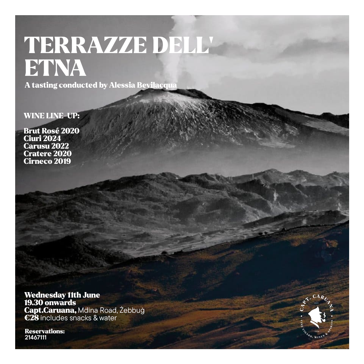 Terrazze Del'etna Wines 11th June