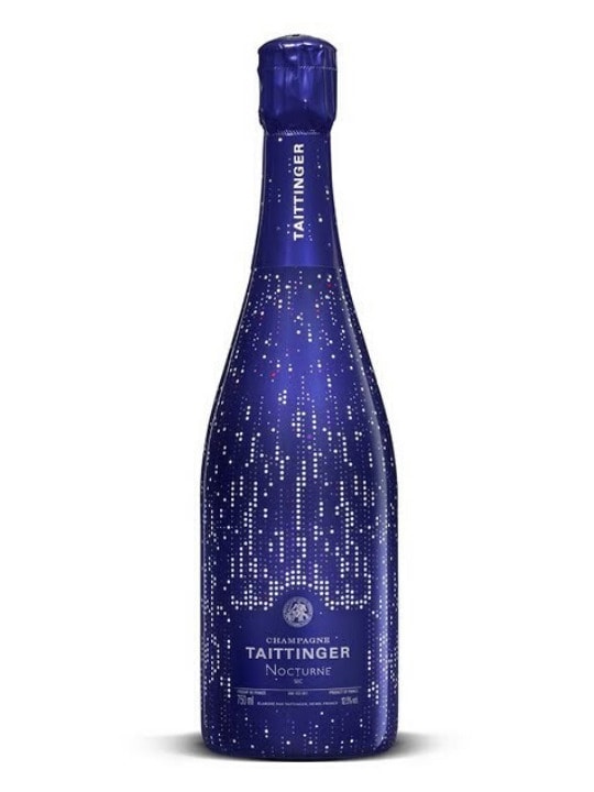 taittinger nocturne brut champagne 75cl