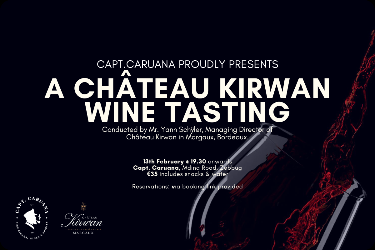 Chateau Kirwan Wine Tasting 13feb
