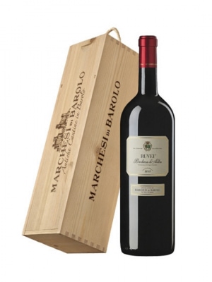 Marchesi di Barolo Ruvei Barbera d’Alba 2016 Wooden Box 150cl