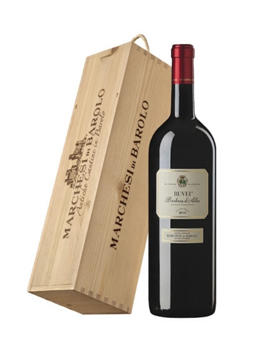 marchesi di barolo ruvei barbera d alba wooden box 150cl