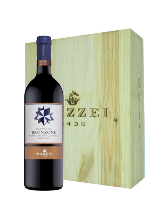 mazzei serrata bronzone belgvardo 3 bottles 75cl