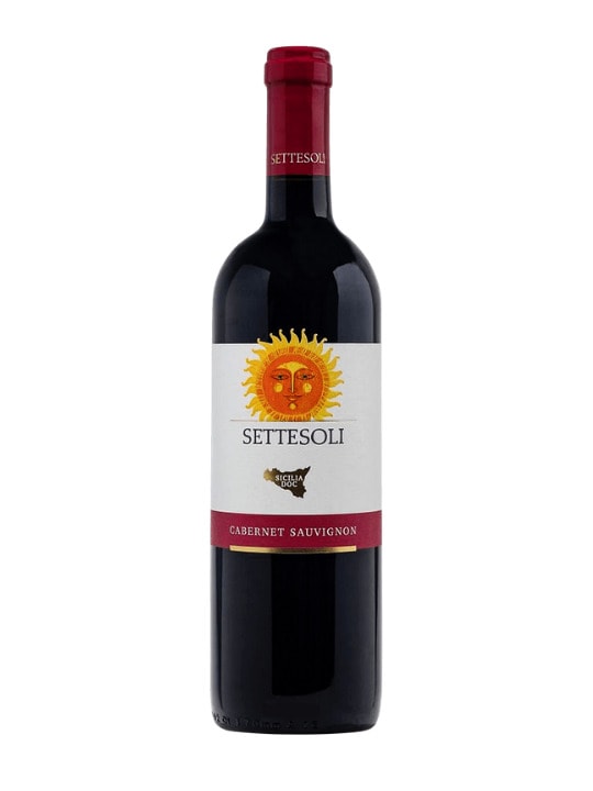 settesoli cabernet sauvignon 75cl